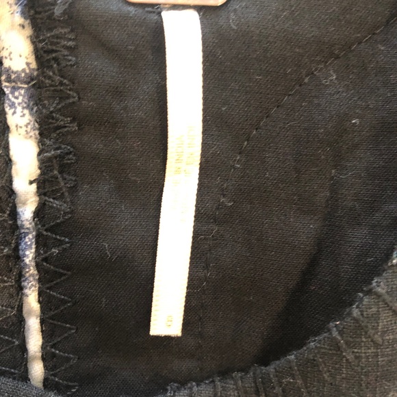 Free people black embroidered midi dress - Picture 3 of 3